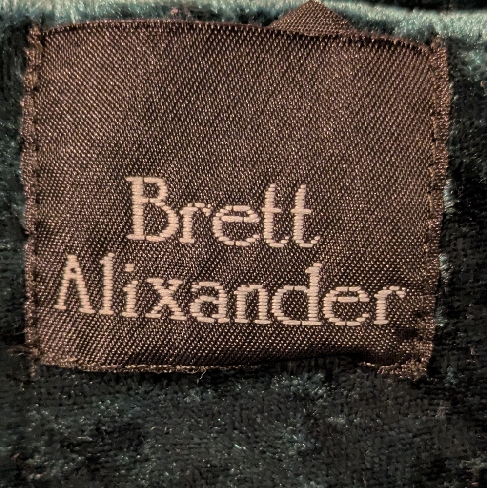 Brett Alixander Crushed Velvet Dress - Picture 3 of 4